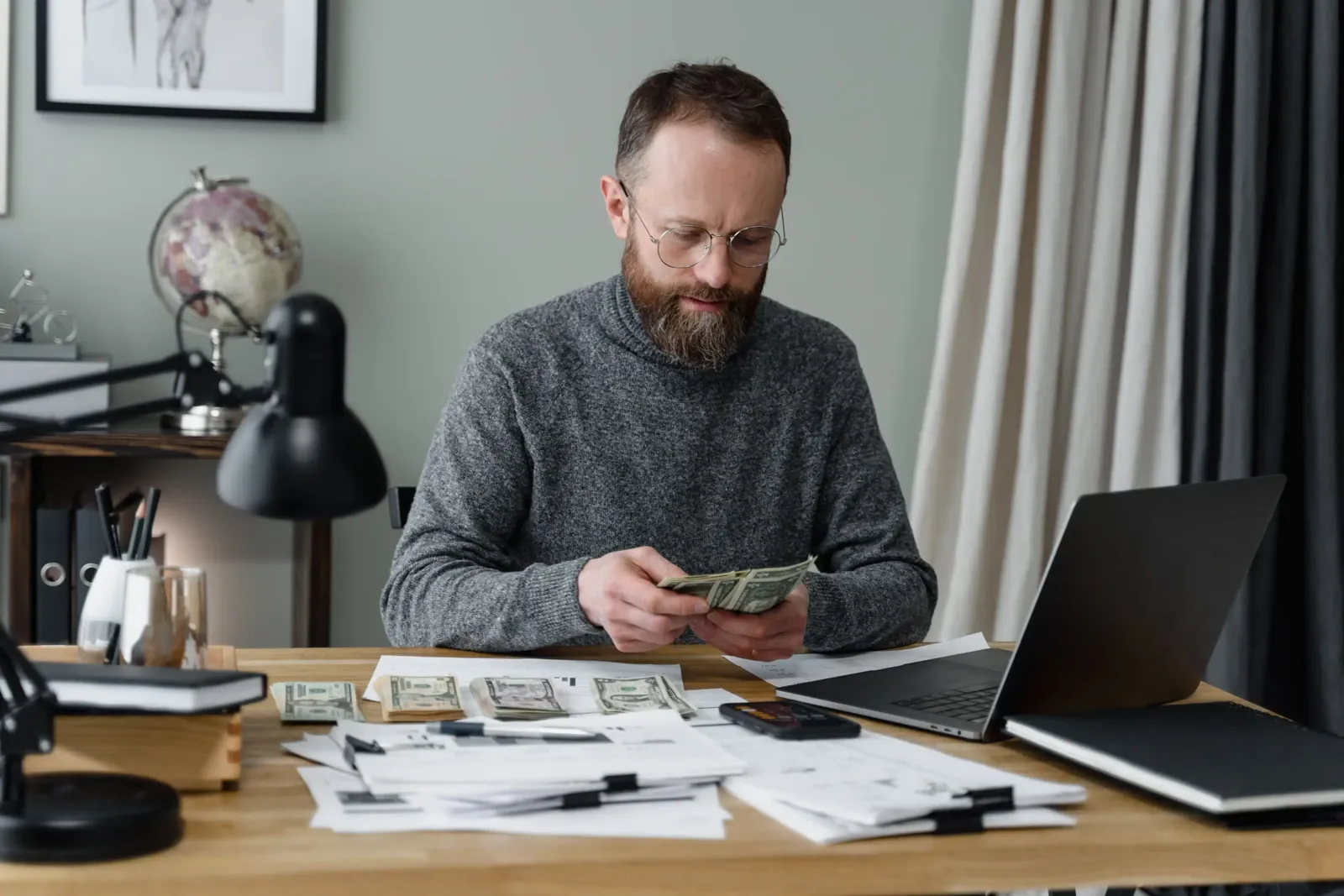 Side by side comparison of a checking account and savings account on a phone